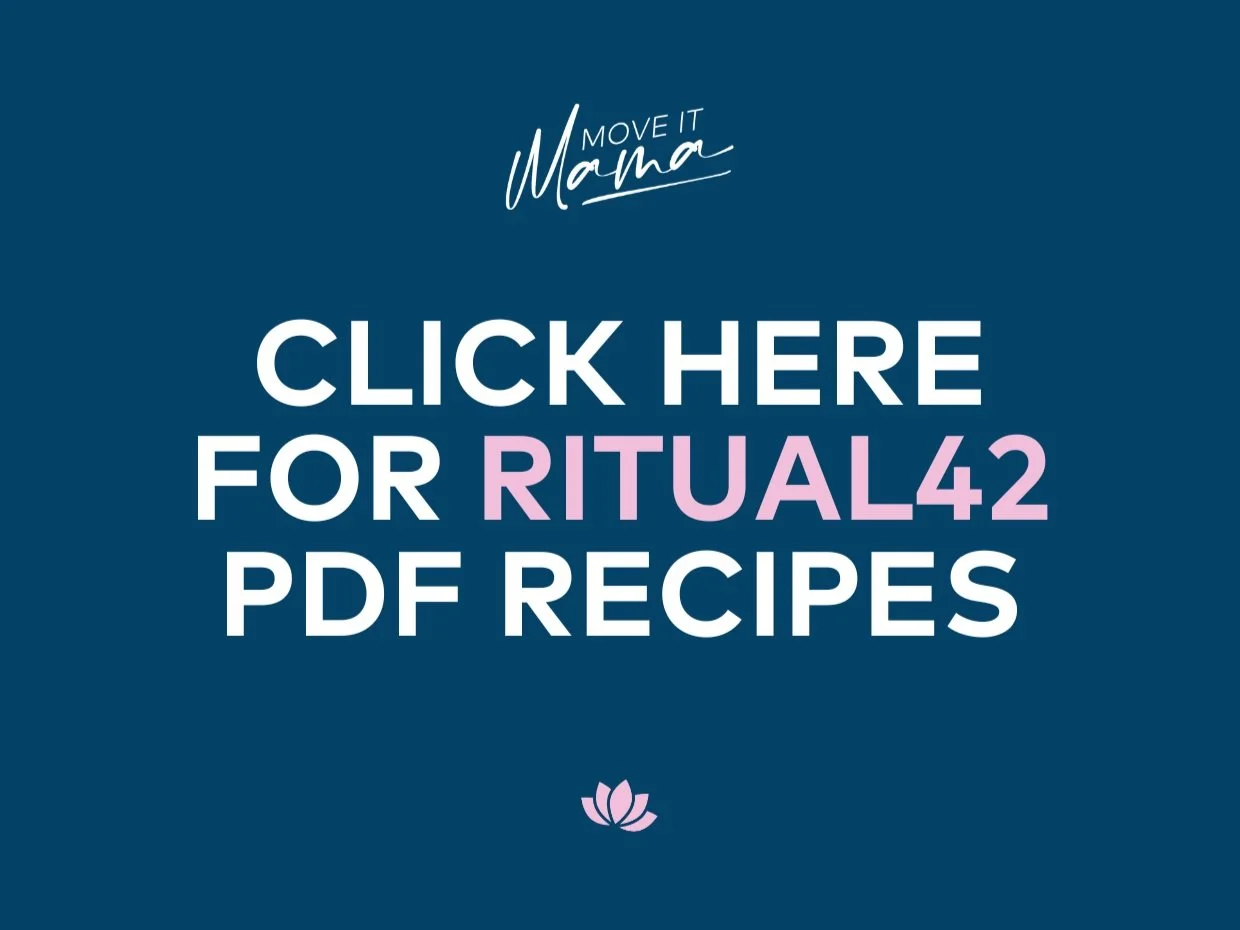 Ritual 42 recipe cards